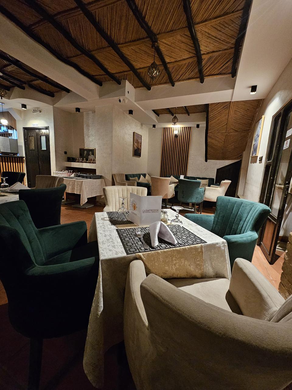 Salle du restaurant La Datte d'Or